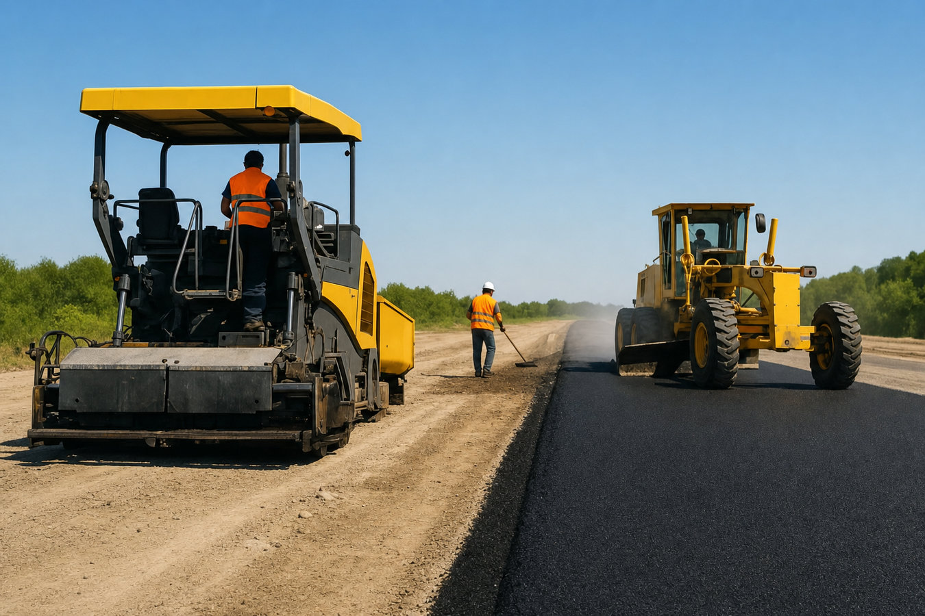 Asphalt paving in Rosenberg, TX