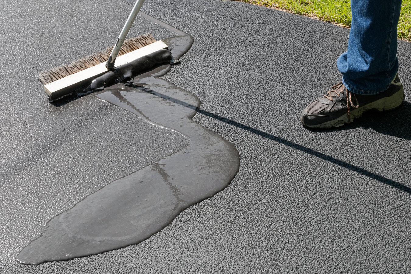 Asphalt resurfacing in Rosenberg, TX