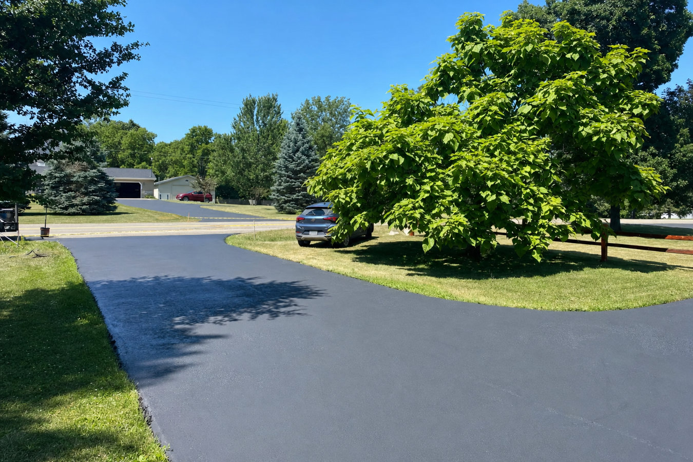 Driveway paving in Rosenberg, TX