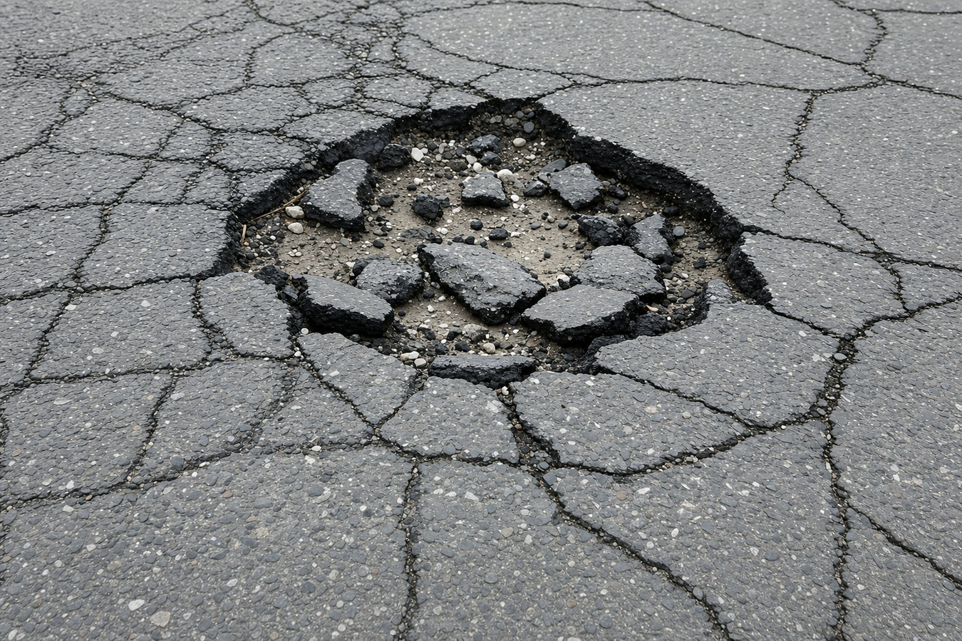 Pothole repair in Rosenberg, TX